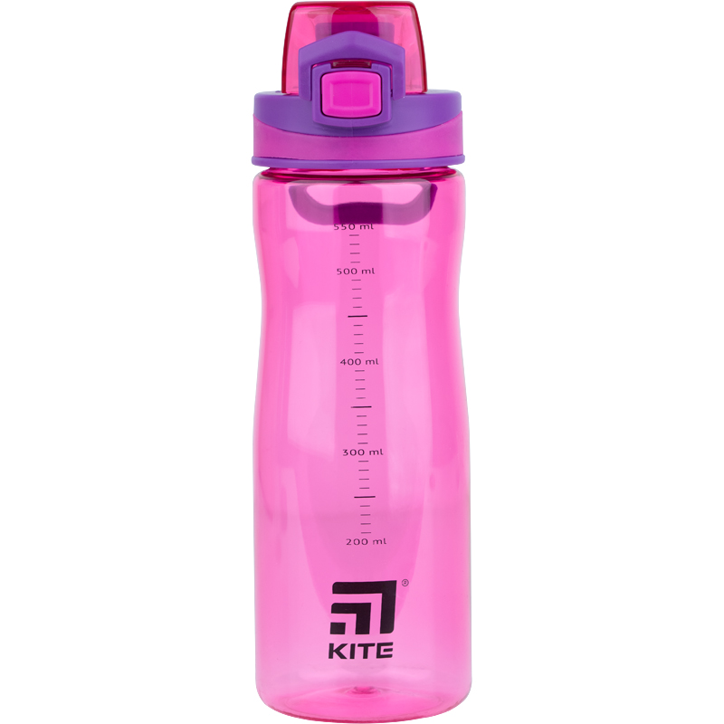 Бутылочка для воды Kite K21-395-05, 650 мл, розовая - 1