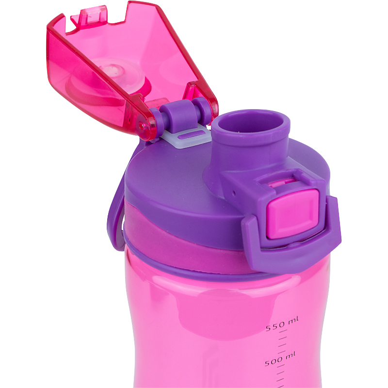 Бутылочка для воды Kite K21-395-05, 650 мл, розовая - 2