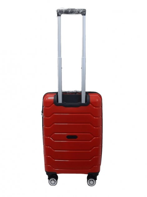 Дорожный средний полипропиленовый чемодан MADDISON 01103 M RED - 4