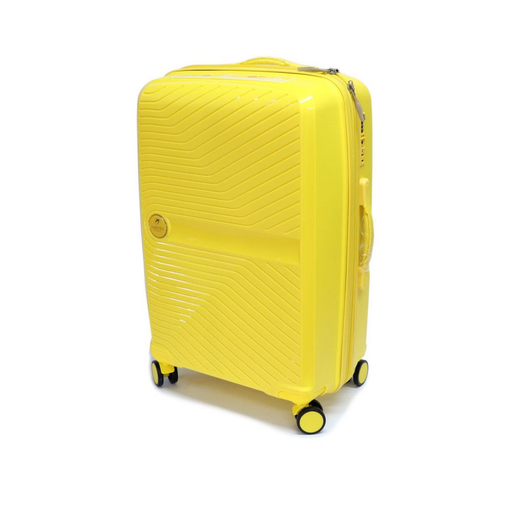 Французский ударостойкий Средний чемодан из полипропилена на 4-ых колесах Для багажа,до 18 кг - 1
