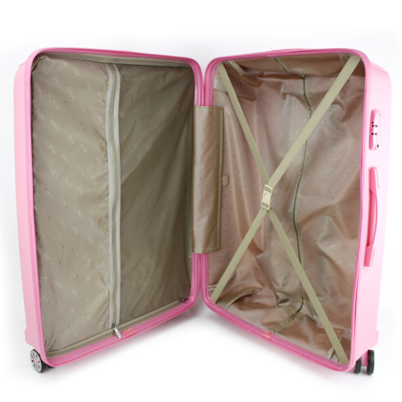 Маленький чемодан для ручьной клади из полипропилена MCS V305 S PINK! Для 8-10 кг! - 2