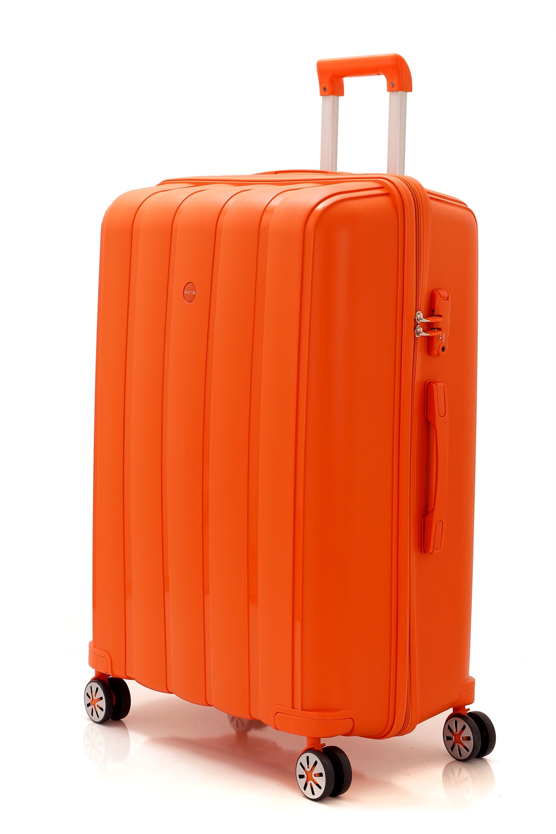 Большой чемодан из полипропилена MCS V305 L ORANGE ! Для 23 кг! - 4