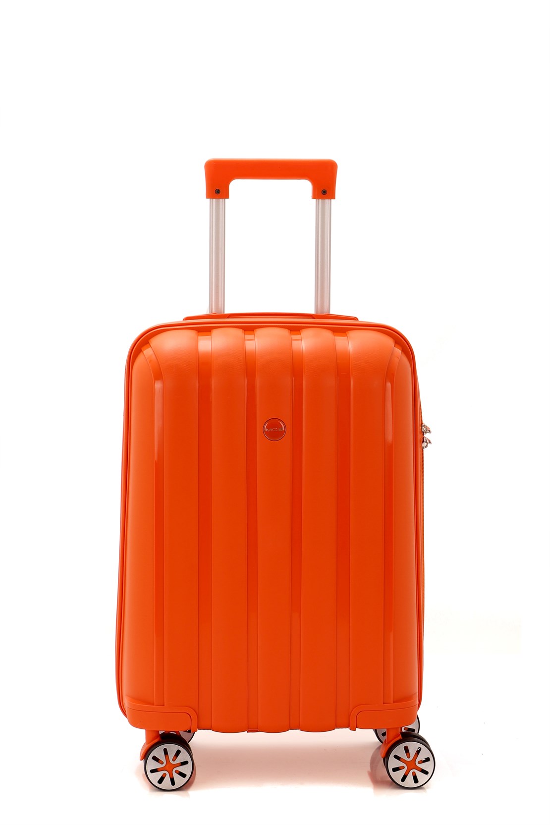 Маленький чемодан для ручьной клади из полипропилена MCS V305 S ORANGE! Для 8-10 кг! - 1