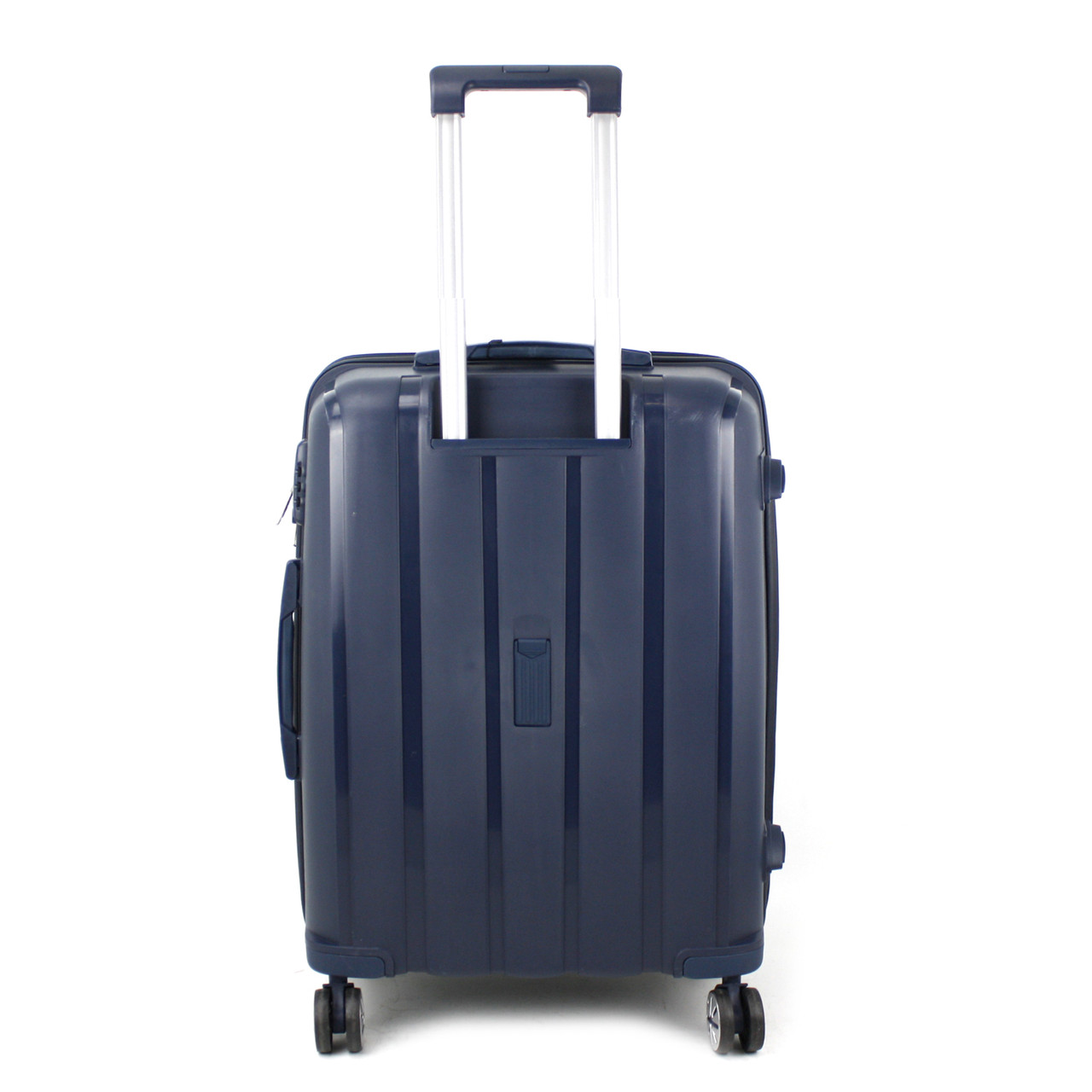 Большой чемодан из полипропилена MCS V305 L DARK BLUE! Для 23 кг! - 4