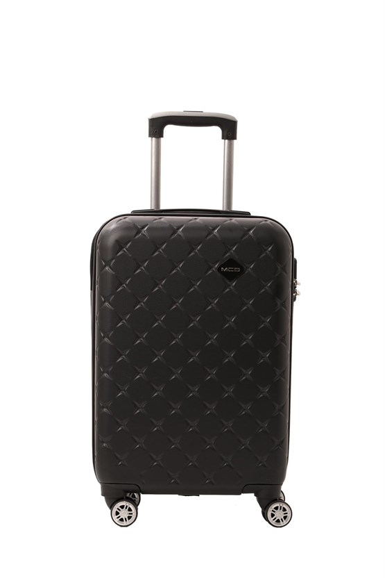 Малый чемодан для ручной клади из АБС Поликарбонат MCS v361 S Black - 1