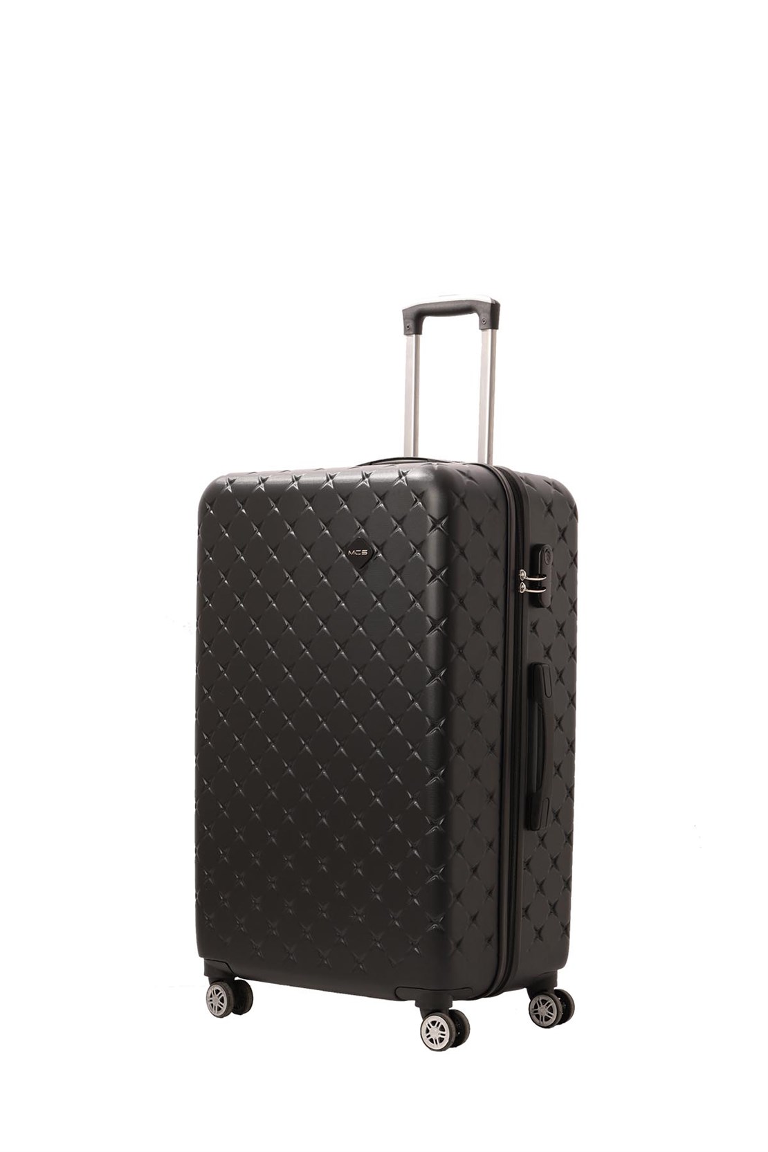 Малый чемодан для ручной клади из АБС Поликарбонат MCS v361 S Black - 3