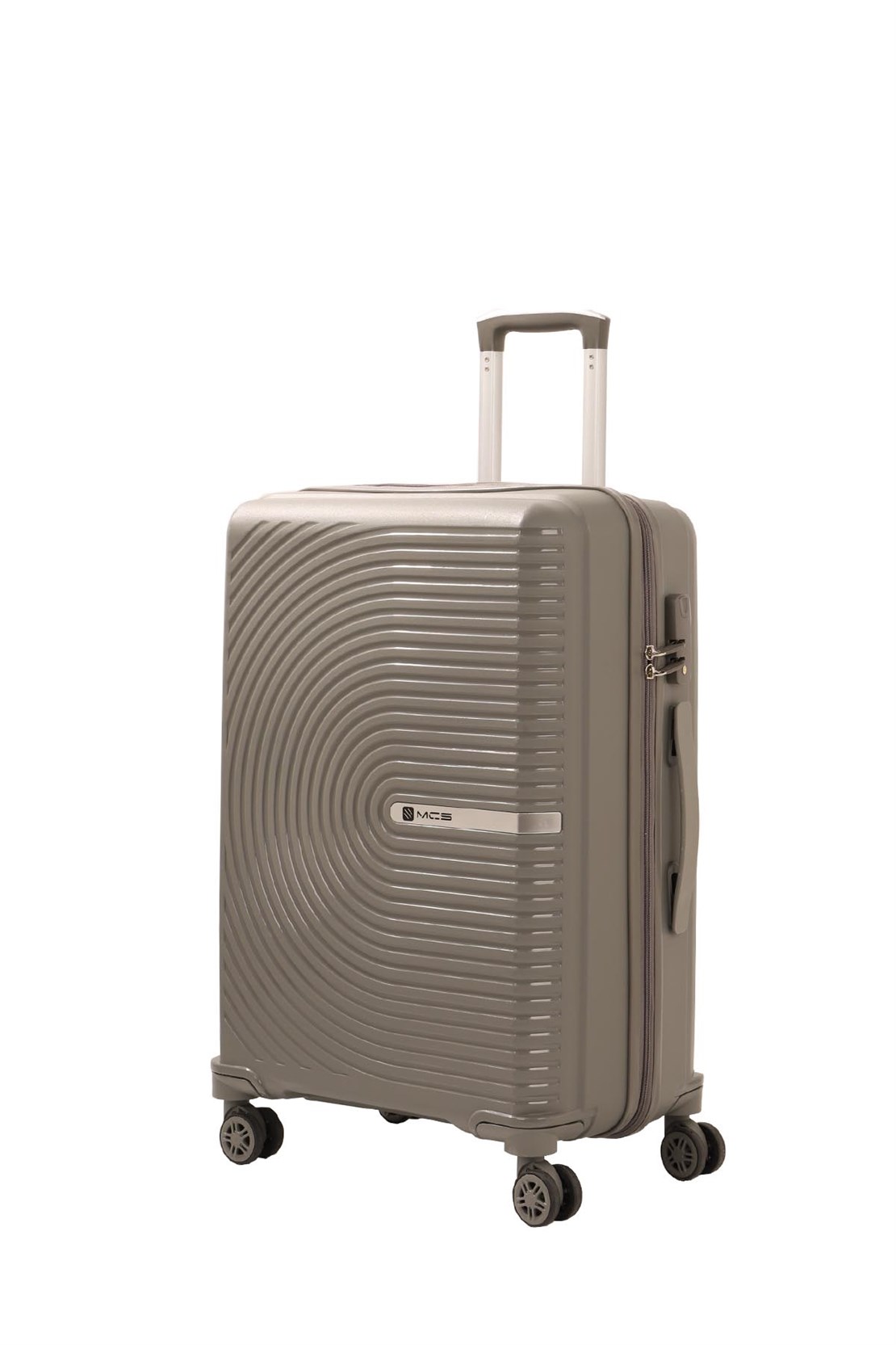 Средний чемодан из полипропилена MCS v374 - 1