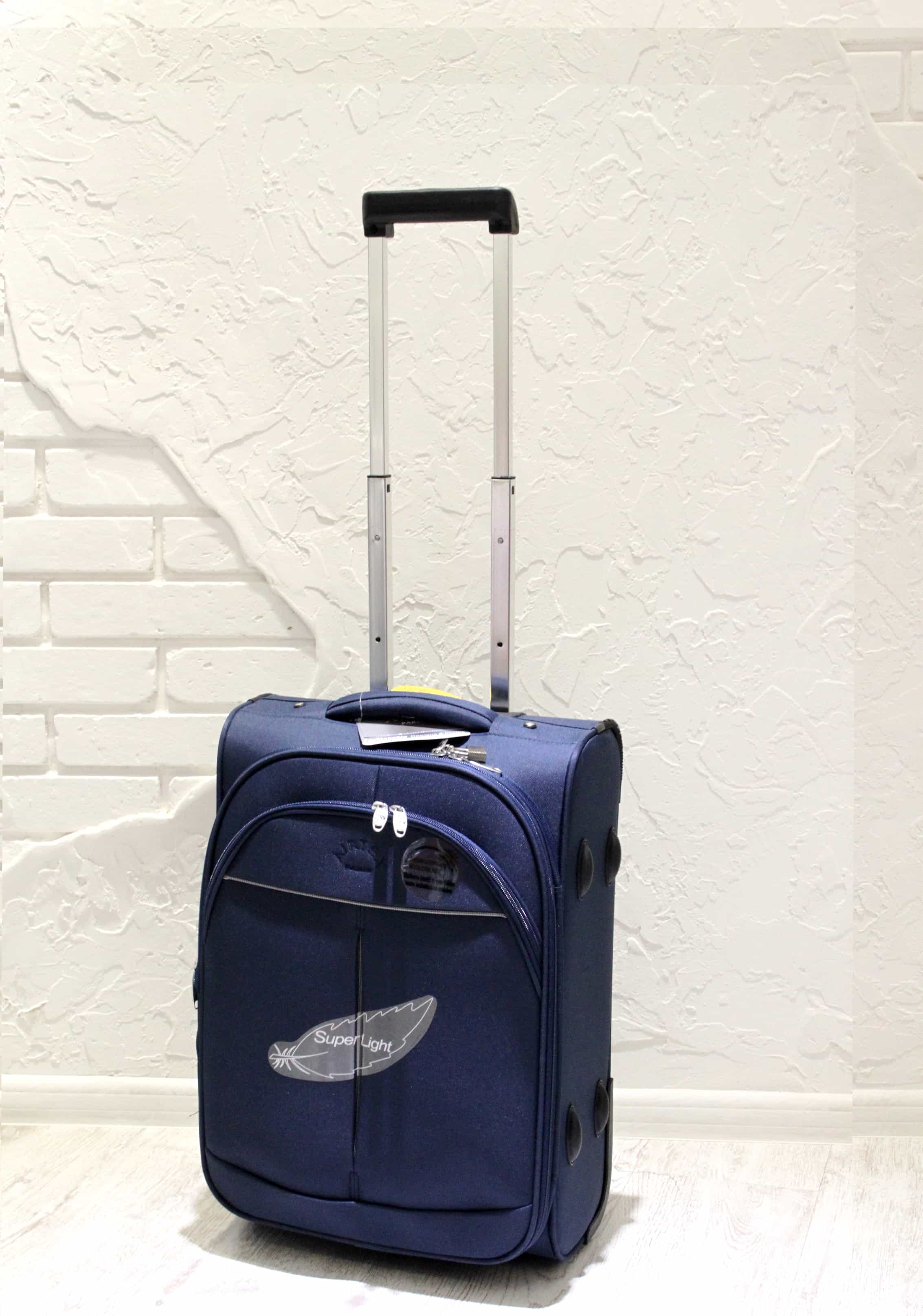 Супер легкий чемодан AIRTEX PARIS маленький 2897 Blue - 1