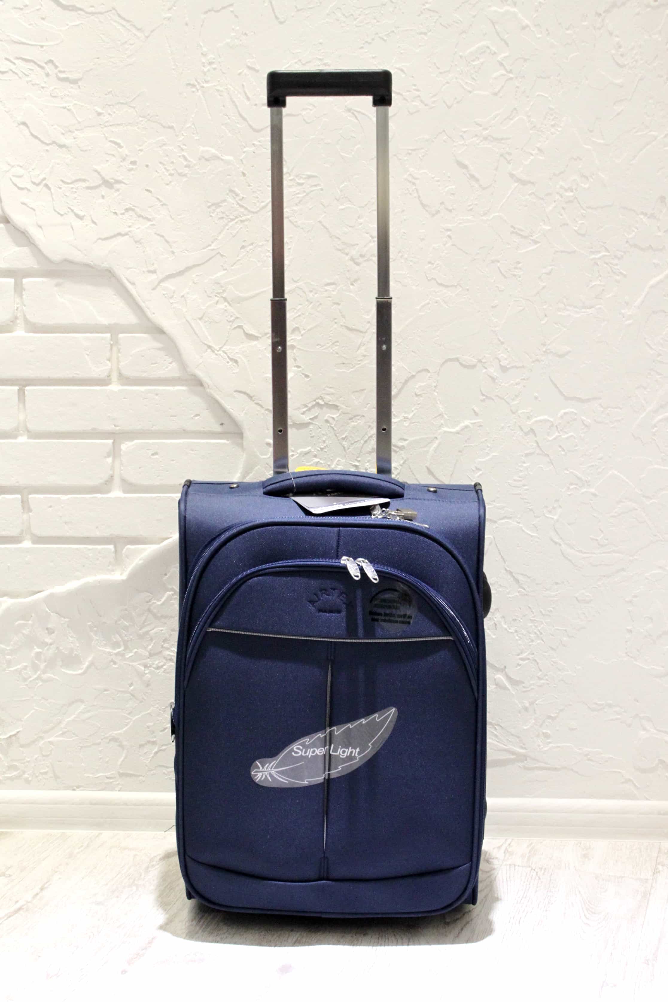 Супер легкий чемодан AIRTEX PARIS маленький 2897 Blue - 7