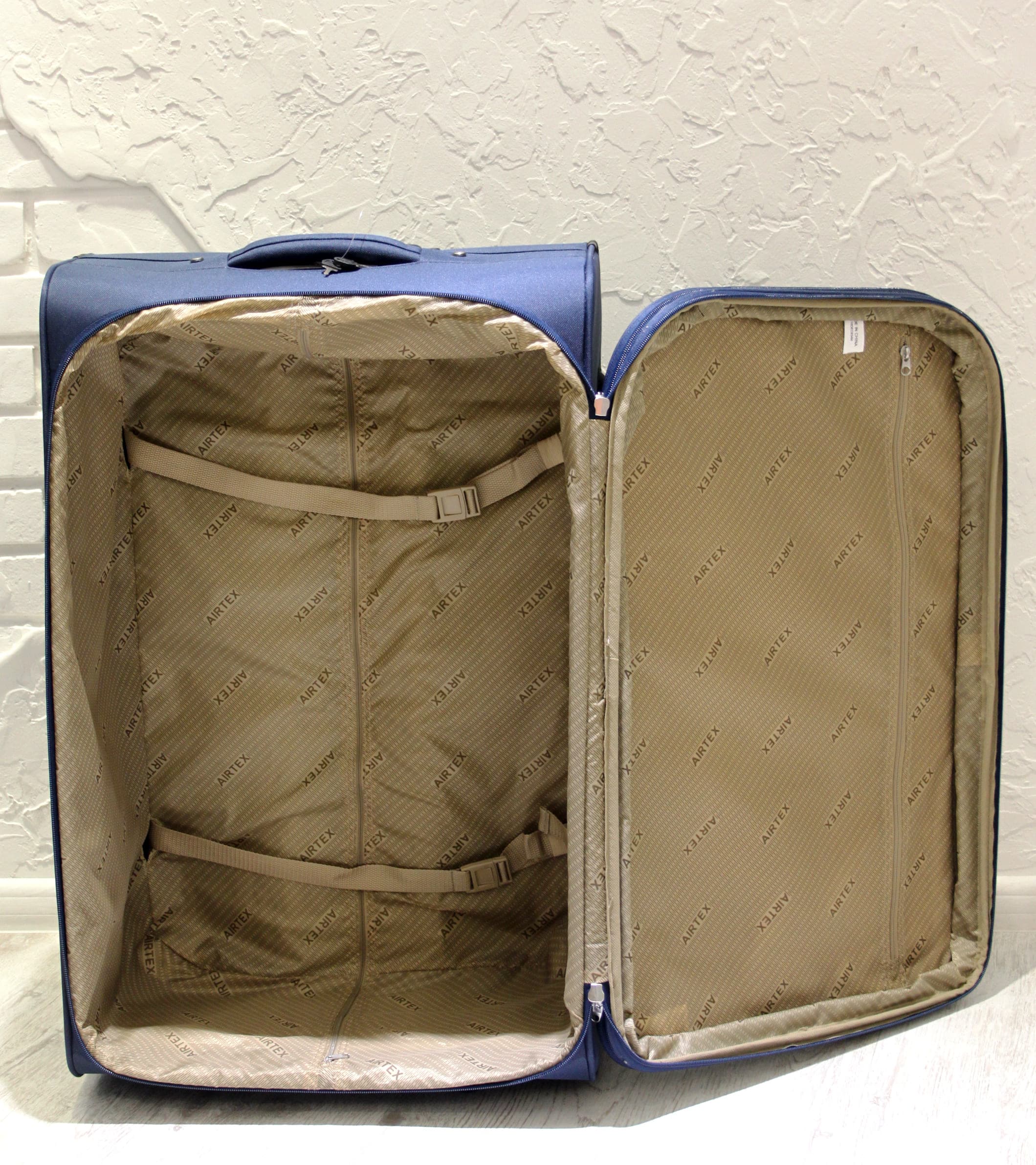 Супер легкий чемодан AIRTEX PARIS маленький 2897 Blue - 4