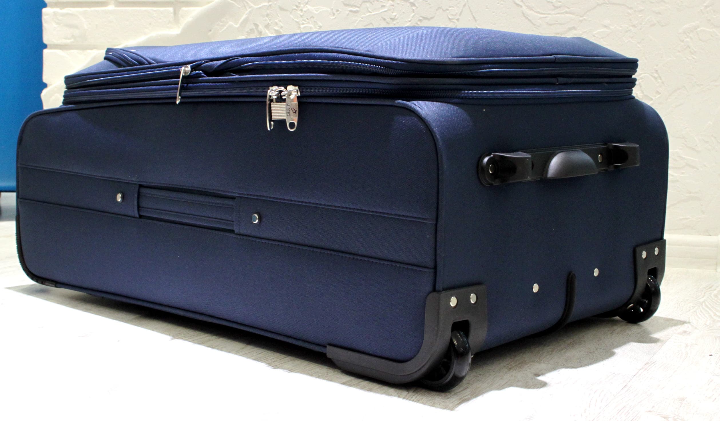 Супер легкий чемодан AIRTEX PARIS маленький 2897 Blue - 2