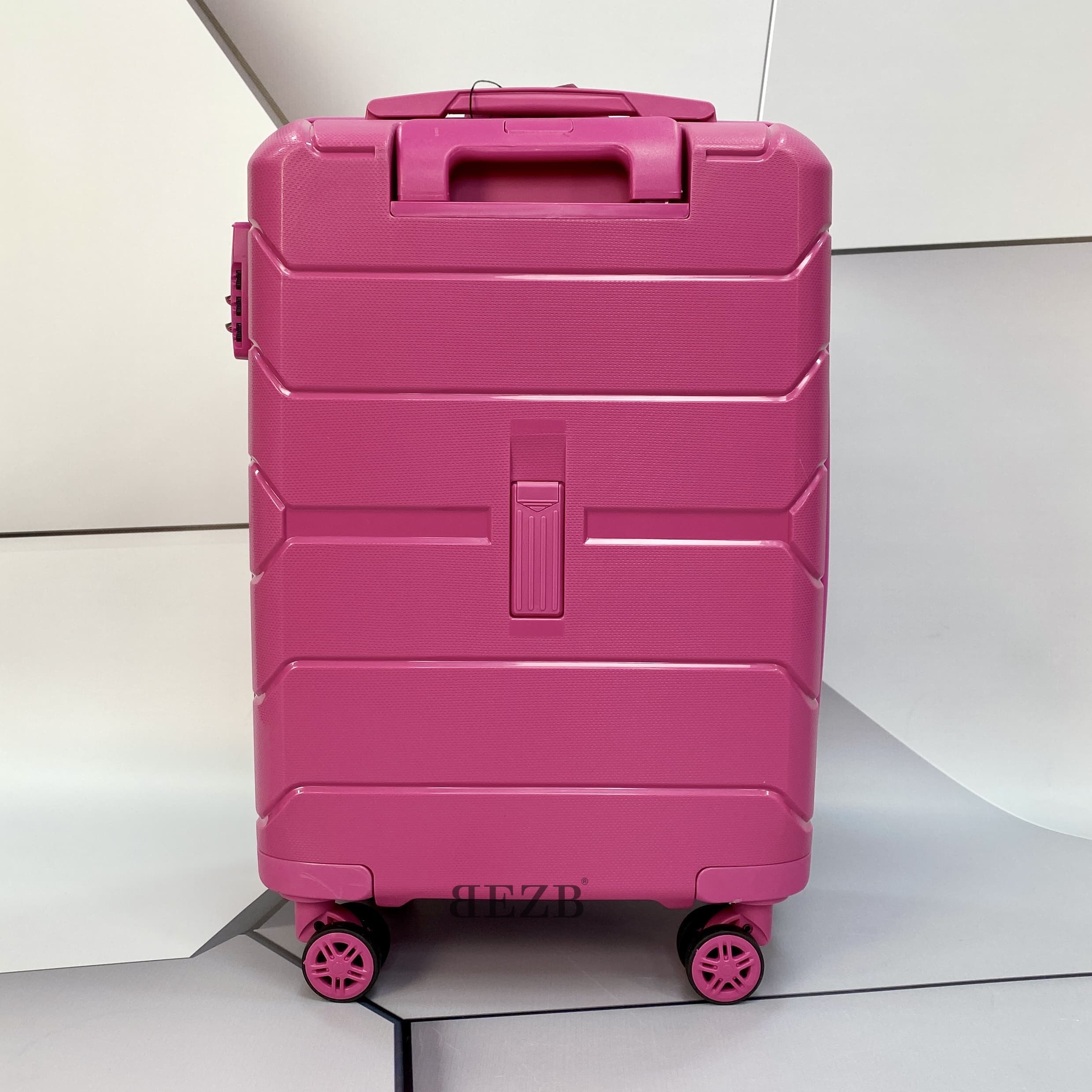 Маленький чемодан для ручьной клади из полипропилена MCS V366 S FUNCSIA! Для 8-10 кг! - 5