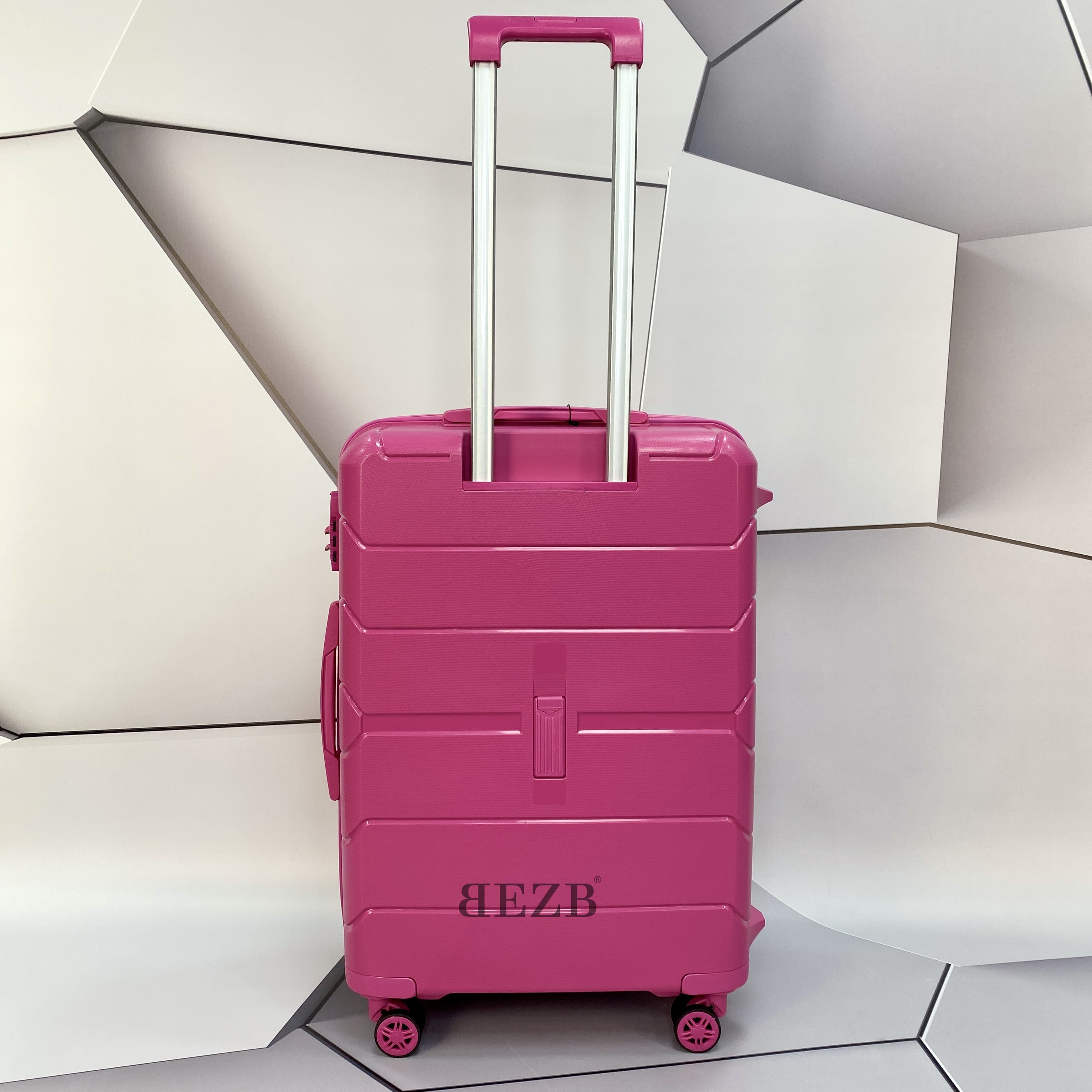 Маленький чемодан для ручьной клади из полипропилена MCS V366 S FUNCSIA! Для 8-10 кг! - 4