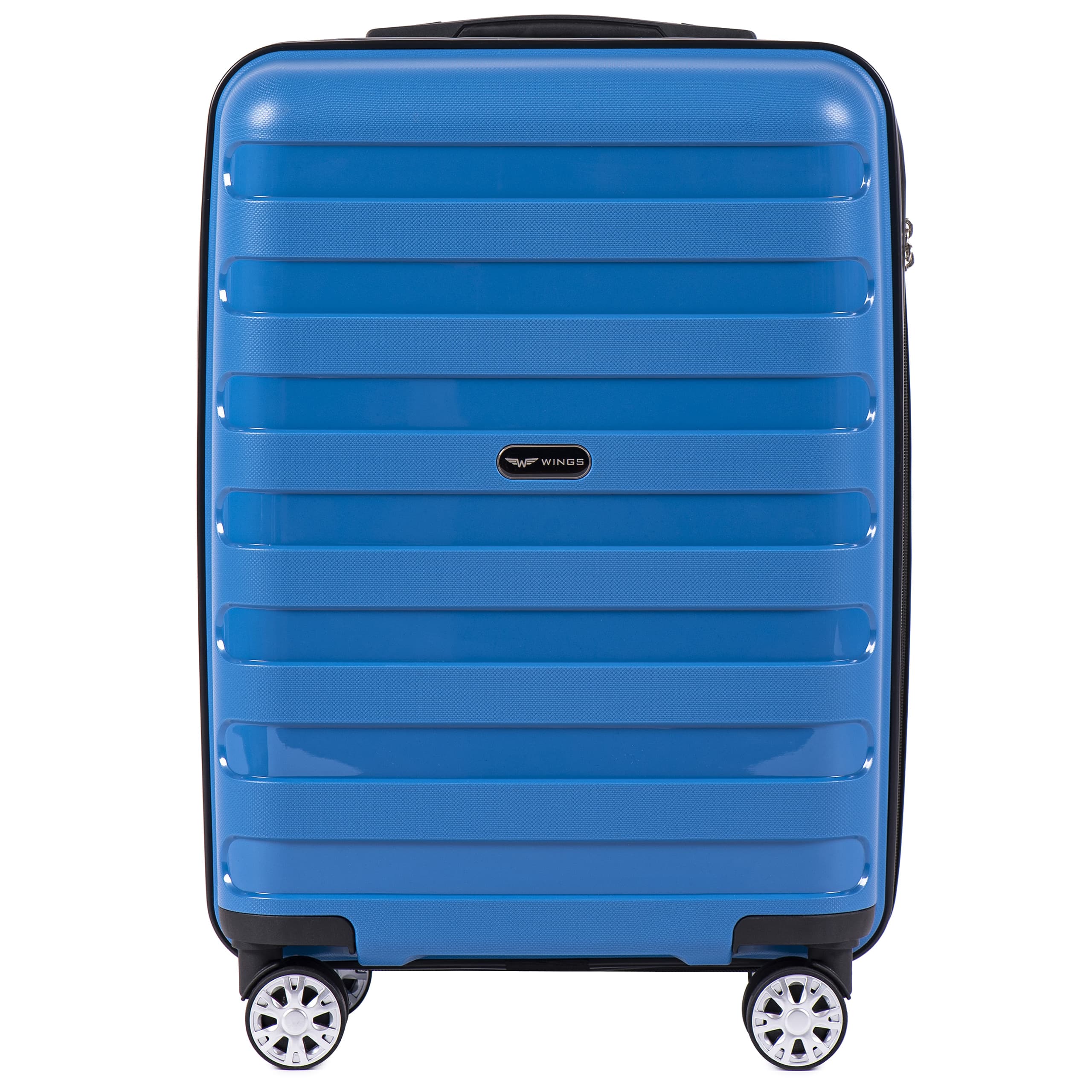 Valiza mica pt bagajul de maina WINGS Prime S PP-07 BLUE.PT 7-10 kg! - 1