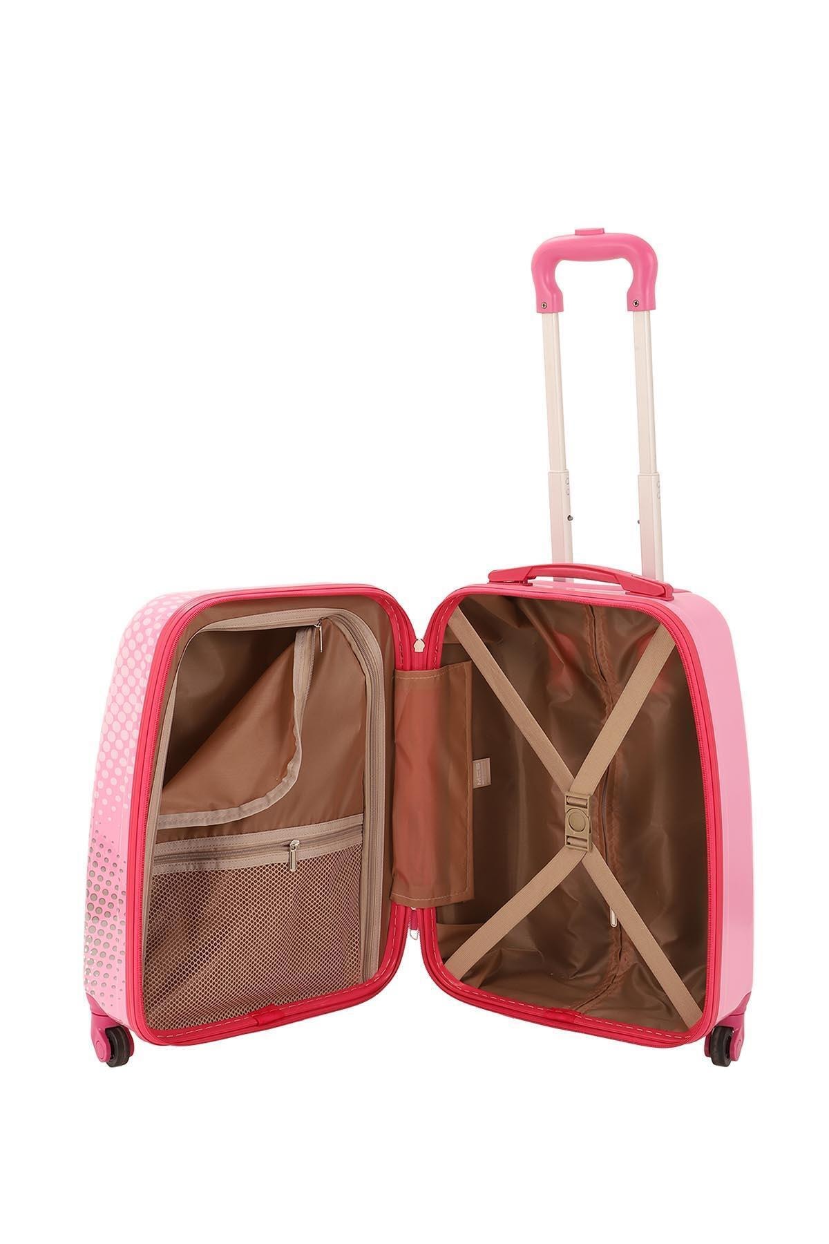 Детский чемодан на колесиках для девочек MCS V307 PINK UNICORN - 2