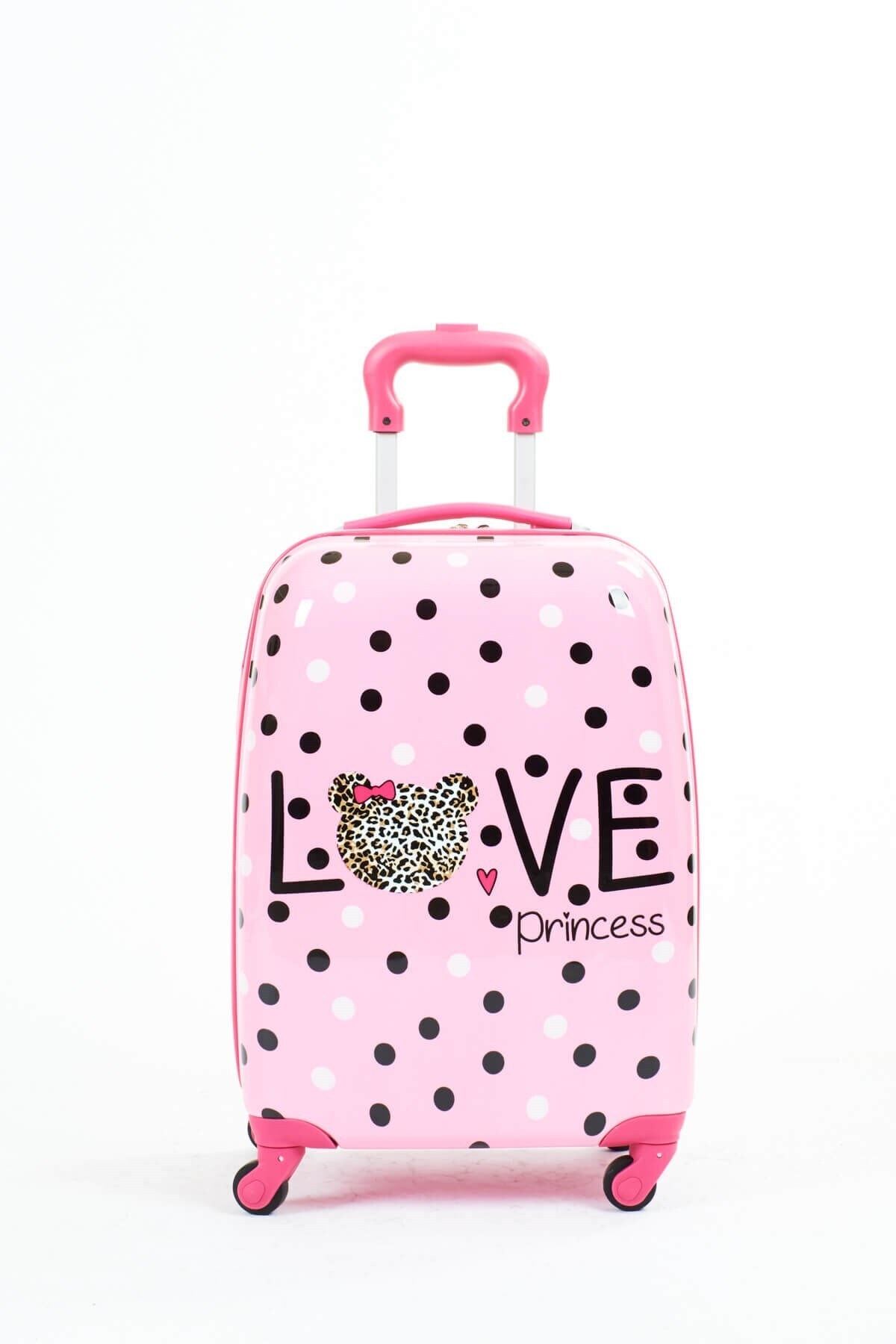 Детский чемодан на колесиках для девочек MCS V307 LOVE PRINT - 1