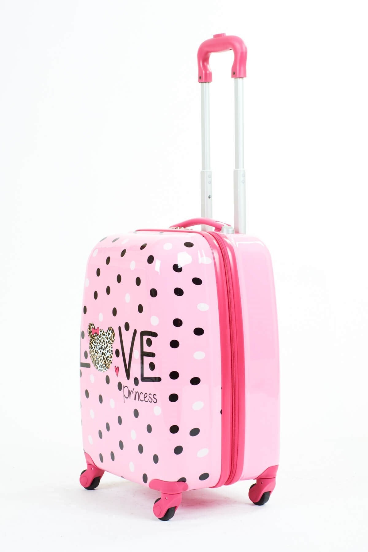 Детский чемодан на колесиках для девочек MCS V307 LOVE PRINT - 6