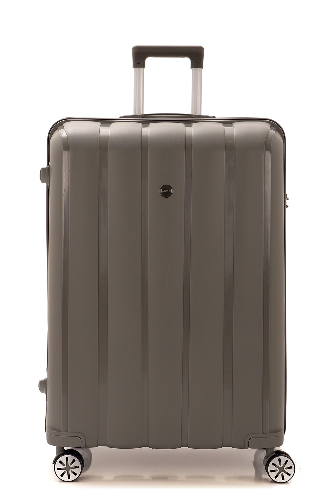 Большой чемодан из полипропилена MCS V305 L GREY ! Для 23 кг! - 4