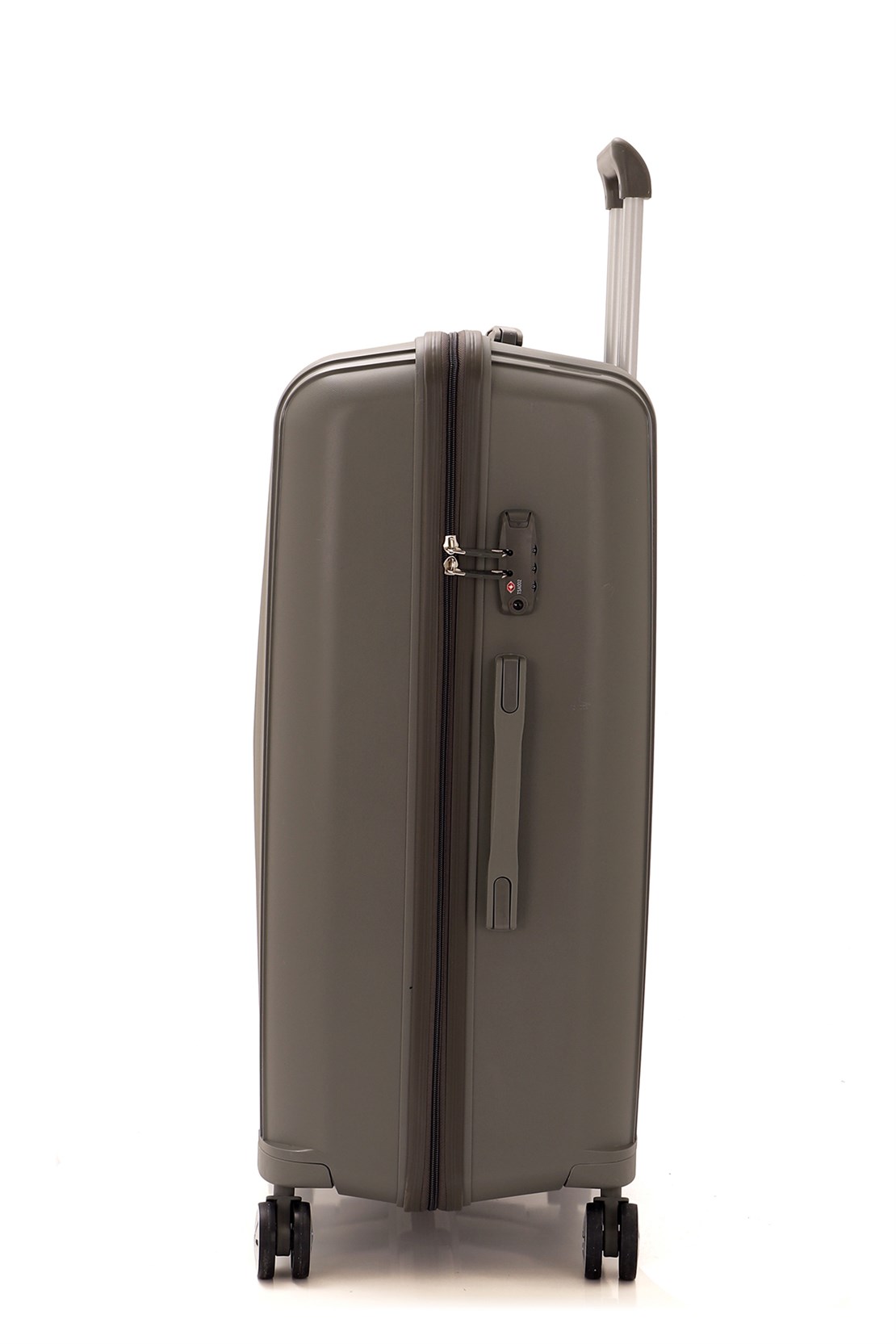 Большой чемодан из полипропилена MCS V305 L GREY ! Для 23 кг! - 3