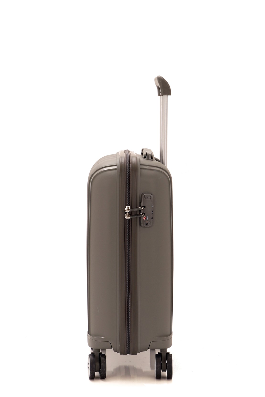 Маленький чемодан для ручьной клади из полипропилена MCS V305 S GREY! Для 8-10 кг! - 2