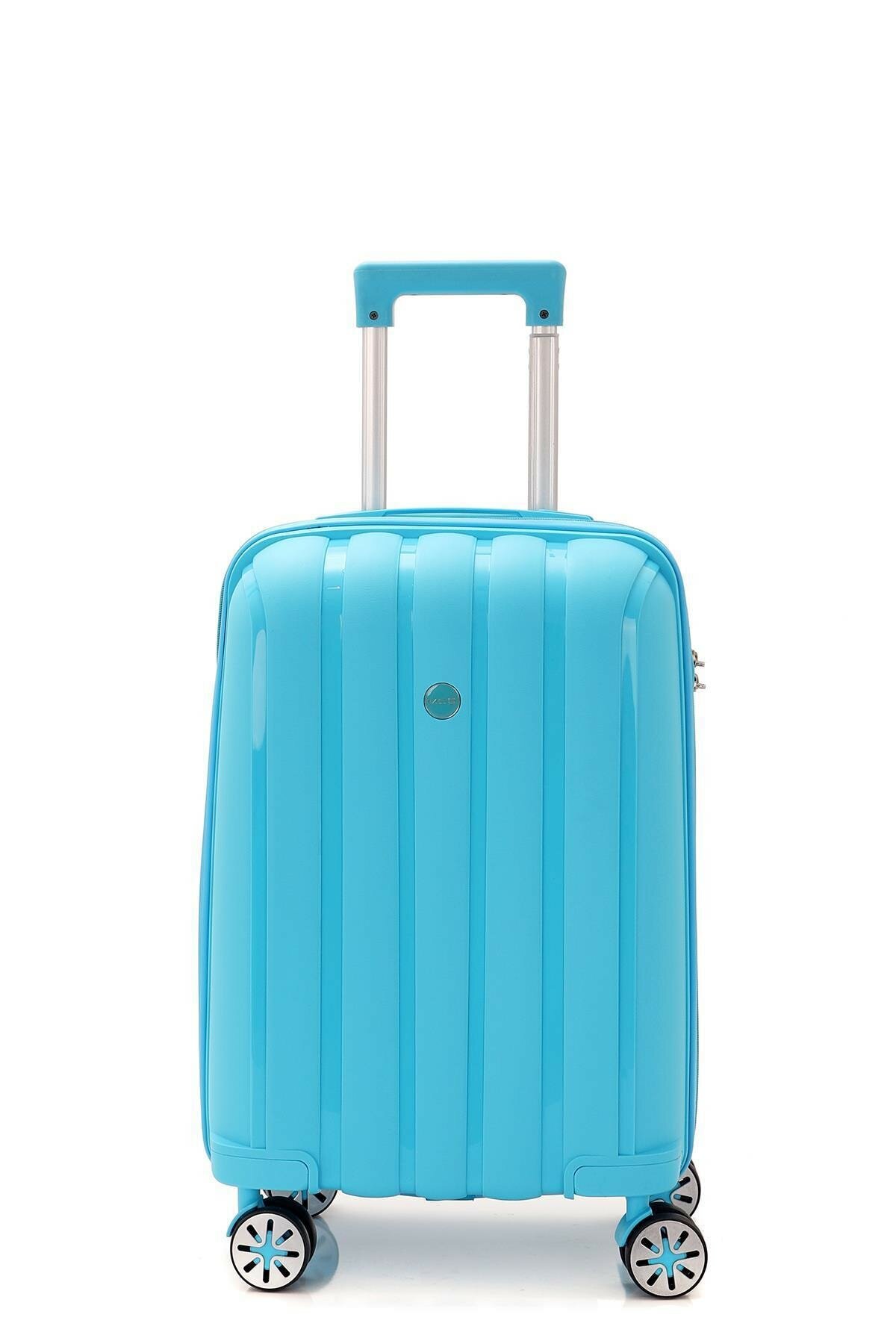 Маленький чемодан для ручьной клади из полипропилена MCS V305 S L.BLUE! Для 8-10 кг! - 1