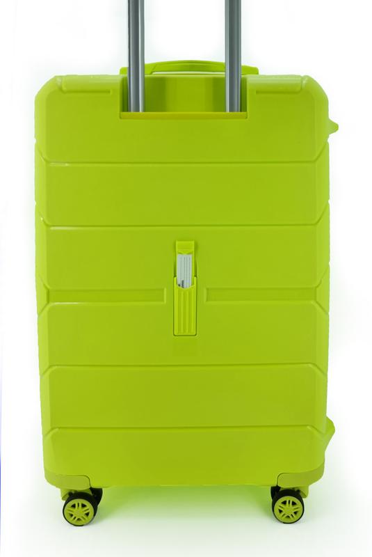Средний чемодан из полипропилена MCS V366 M L. YELLOW! Для 18 кг! - 3