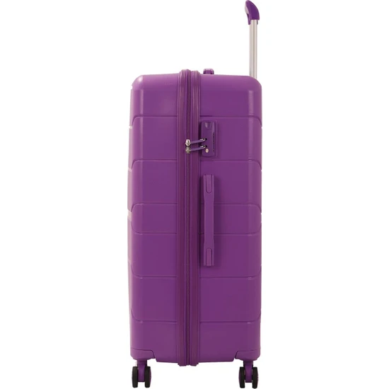 Большой чемодан из полипропилена MCS V366 L VIOLET! Для 23 кг! - 4