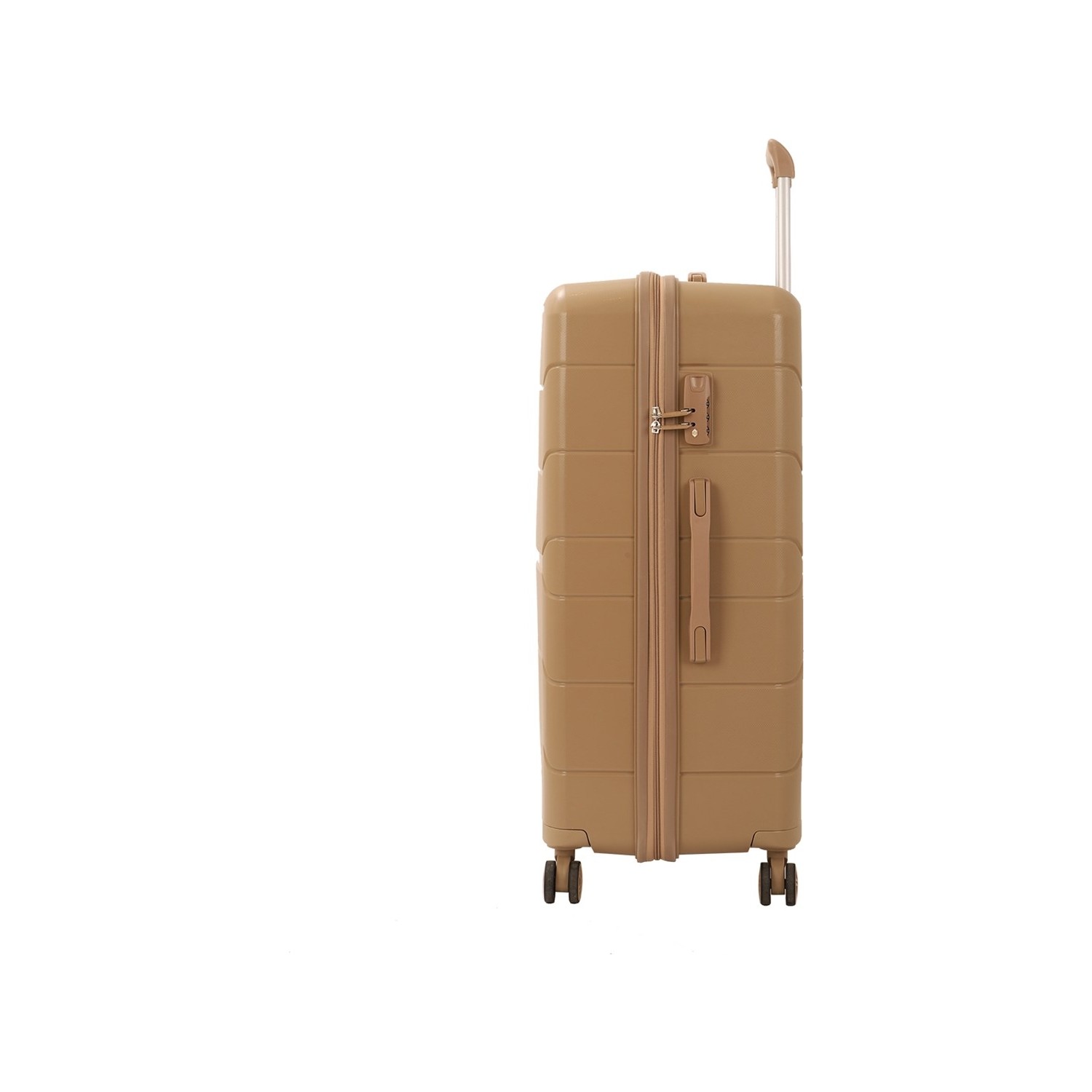 Средний чемодан из полипропилена MCS V366 M CHAMPAGE! Для 18 кг! - 3