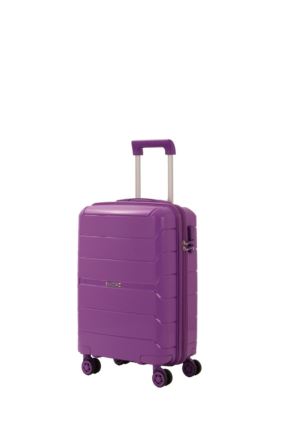 Маленький чемодан для ручьной клади из полипропилена MCS V366 S VIOLET! Для 8-10 кг! - 4