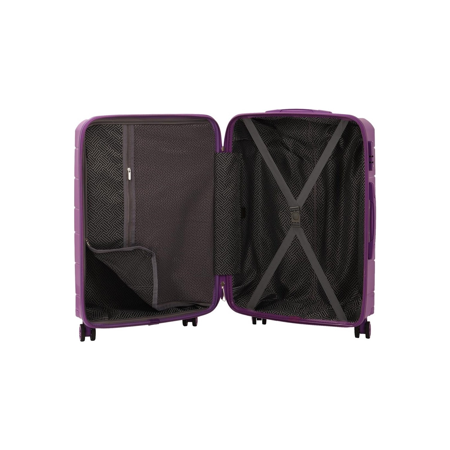 Маленький чемодан для ручьной клади из полипропилена MCS V366 S CHAMPAGE! Для 8-10 кг! - 2
