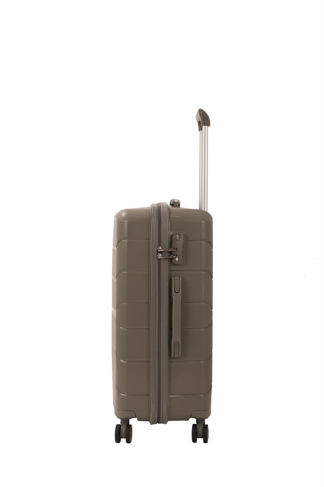 Маленький чемодан для ручьной клади из полипропилена MCS V366 S GREY Для 8-10 кг! - 2