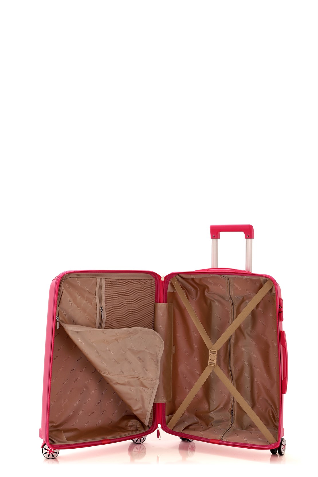 Средний чемодан из полипропилена MCS V305 M - 3