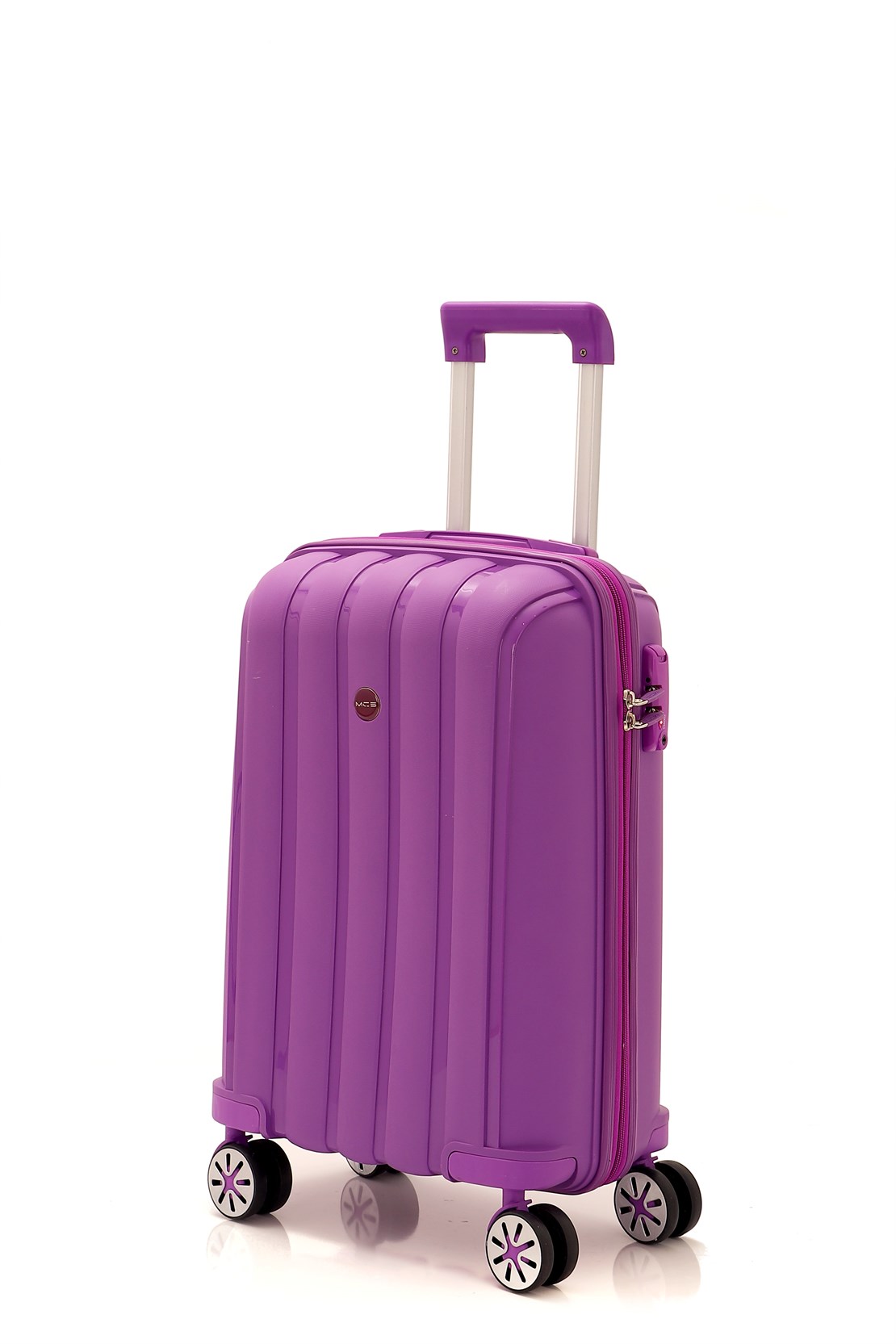 Маленький чемодан для ручьной клади из полипропилена MCS V305 - 1