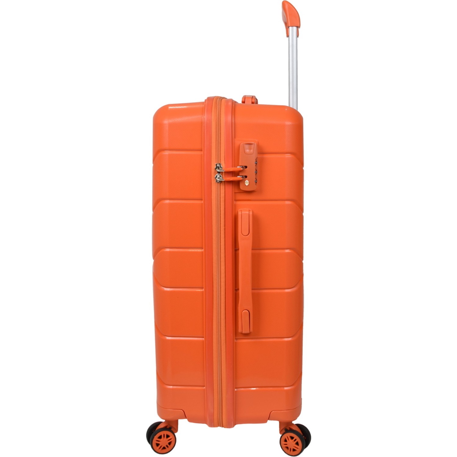 Большой чемодан из полипропилена MCS V366 L ORANGE! Для 23 кг! - 4