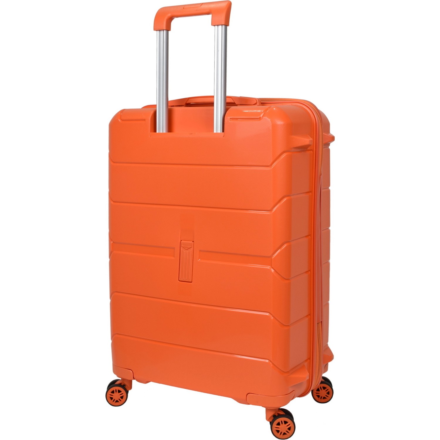 Большой чемодан из полипропилена MCS V366 L ORANGE! Для 23 кг! - 3