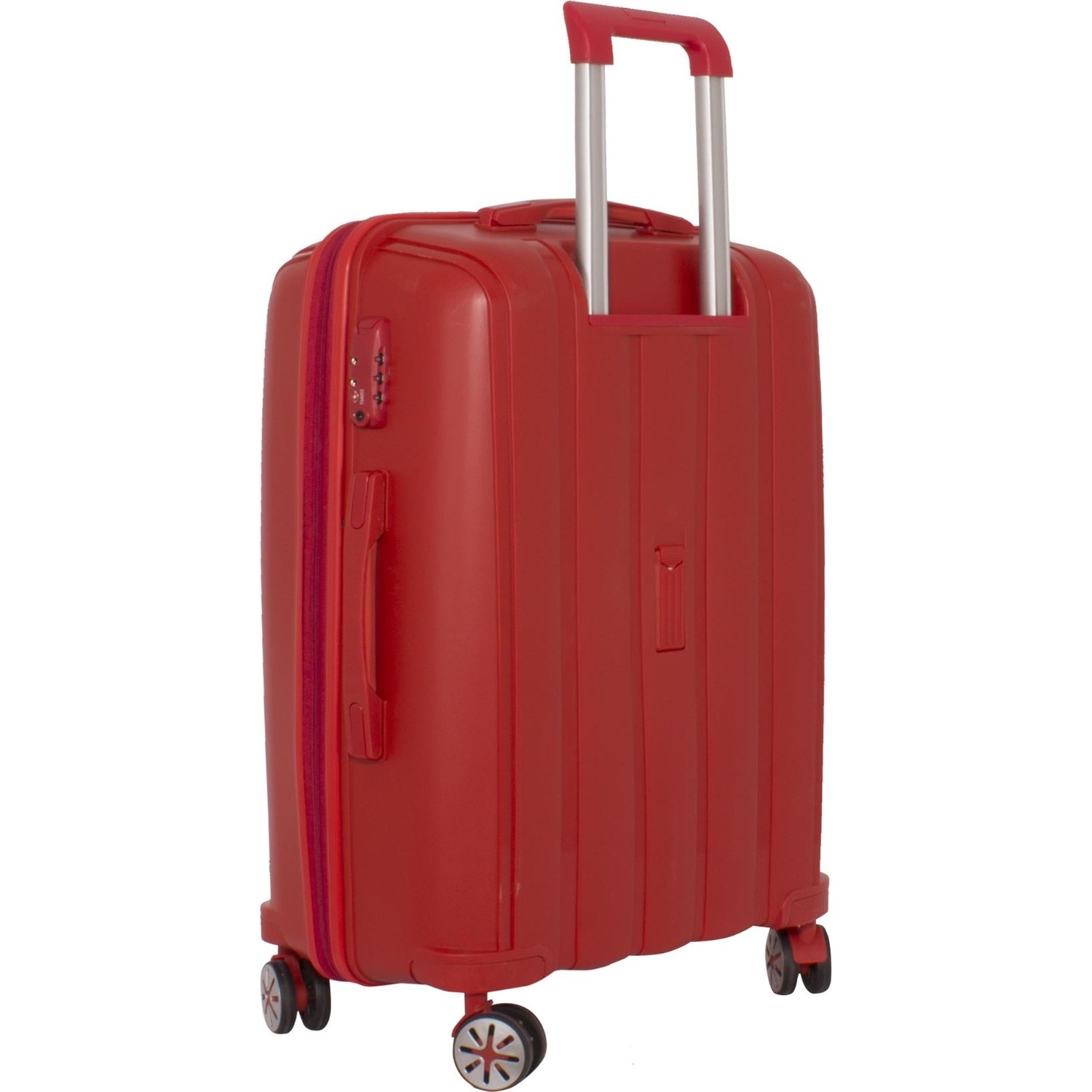 Большой чемодан из полипропилена MCS V305 L RED! Для 23 кг! - 4