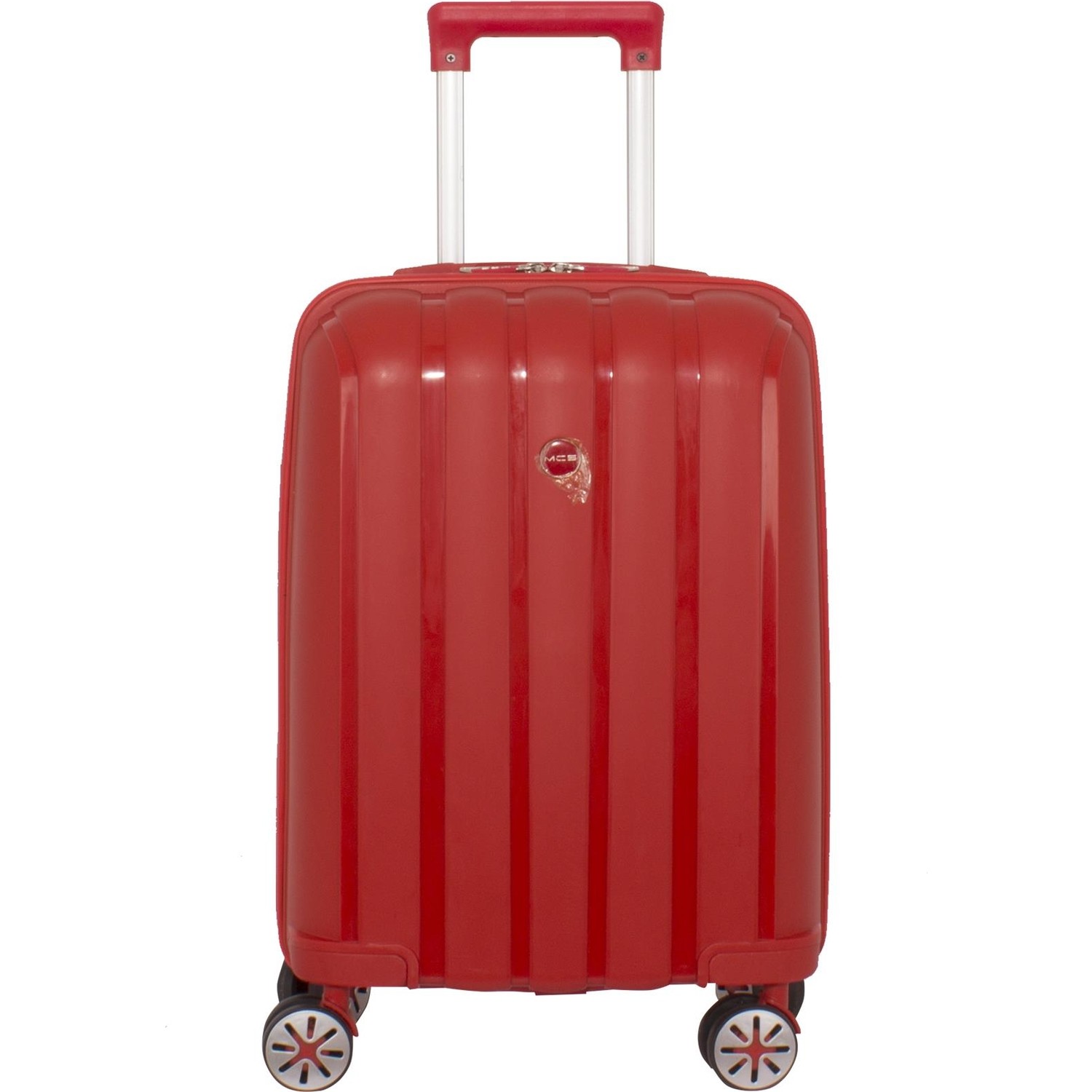 Маленький чемодан для ручьной клади из полипропилена MCS V305 S RED! Для 8-10 кг! - 1