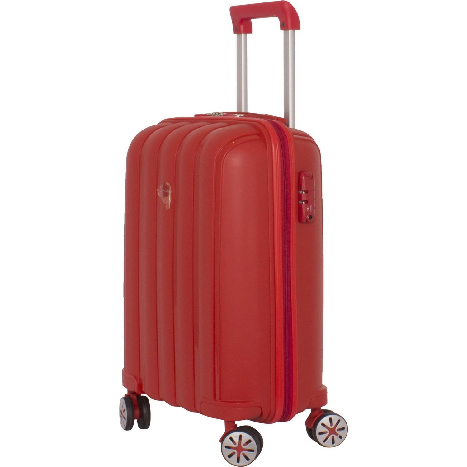 Маленький чемодан для ручьной клади из полипропилена MCS V305 S RED! Для 8-10 кг! - 5