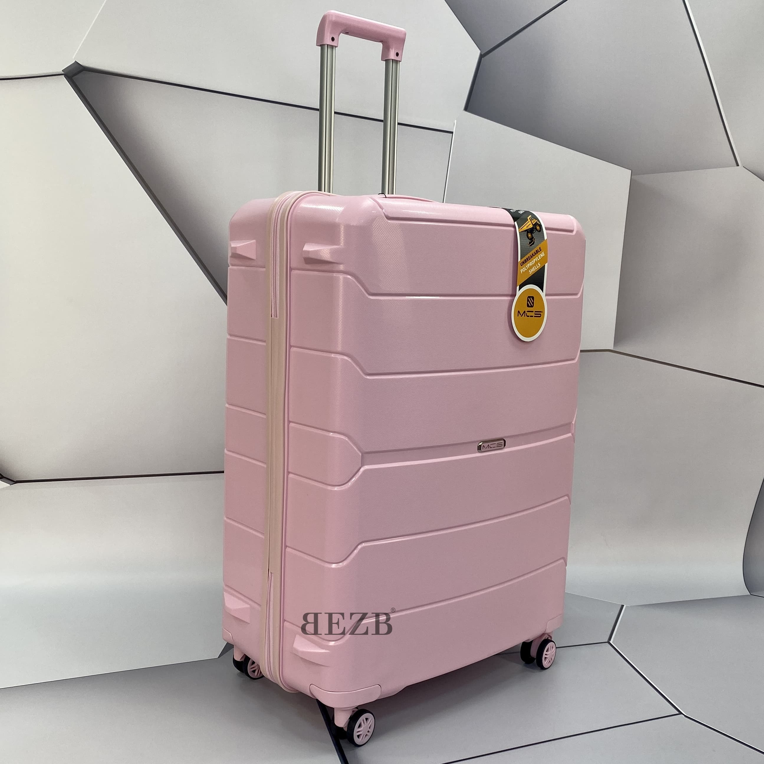 Большой чемодан из полипропилена MCS V366 L POWDER! Для 23 кг! - 6