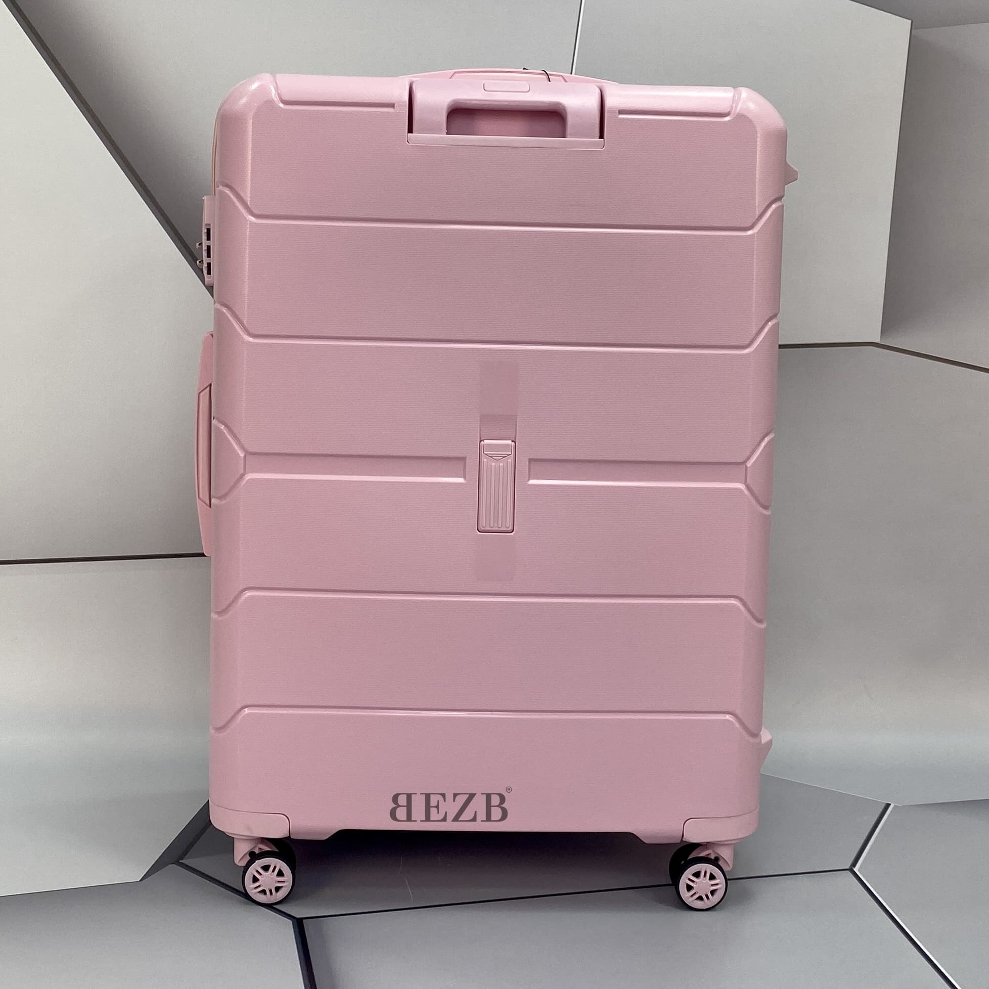Большой чемодан из полипропилена MCS V366 L POWDER! Для 23 кг! - 3