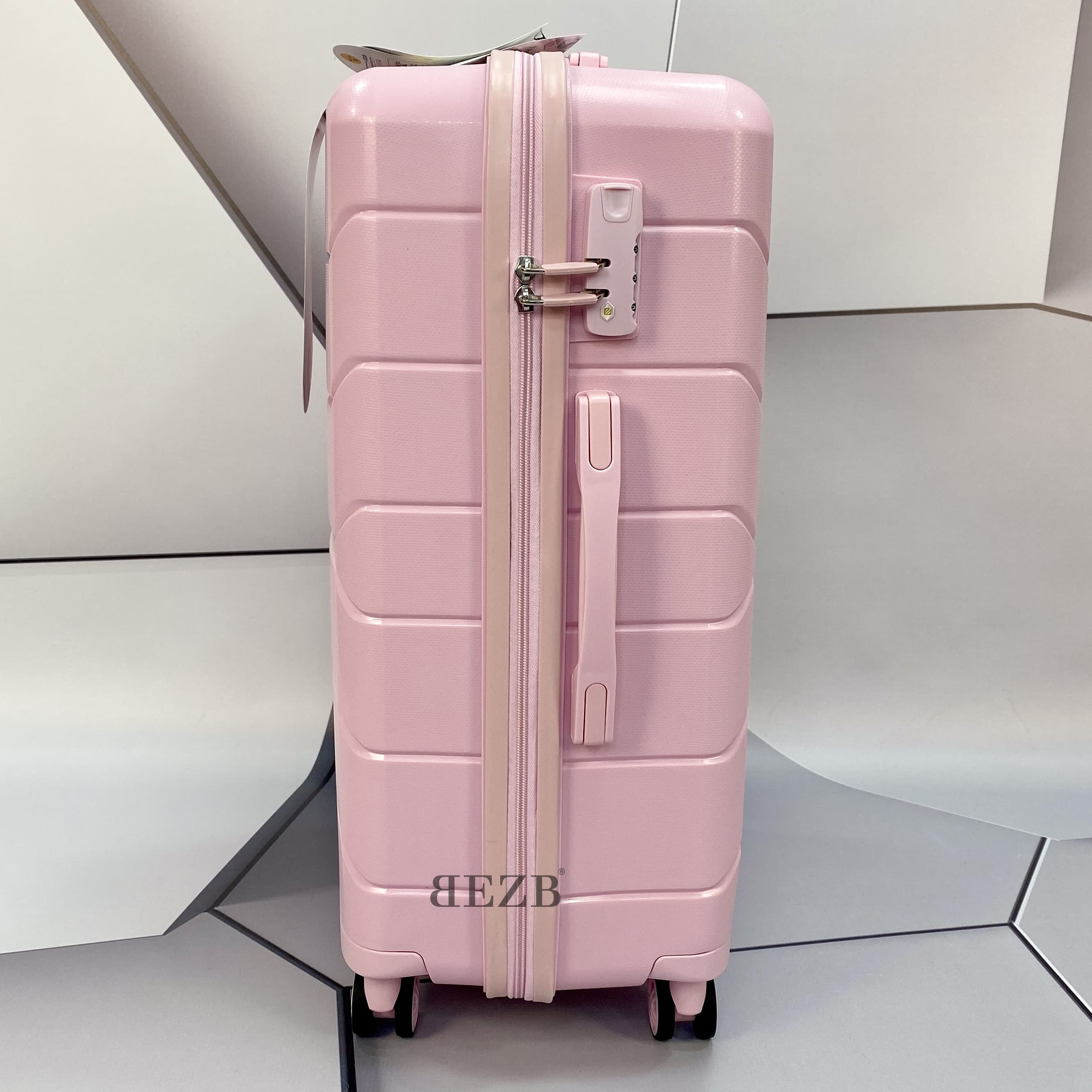 Средний чемодан из полипропилена MCS V366 M POWDER! Для 18 кг! - 5