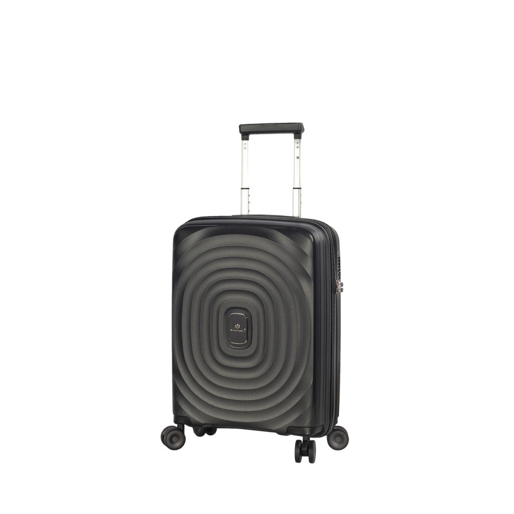 Маленький чемодан под ручную кладь из полипропилена SNOWBALL 05203 S BLACK - 1